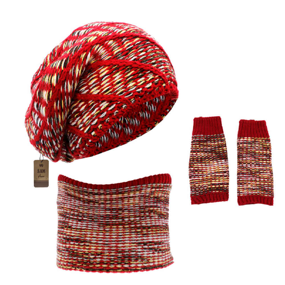 Price and Buy Women’s Knitted Hat and Scarf Set Model Panah - Image 5