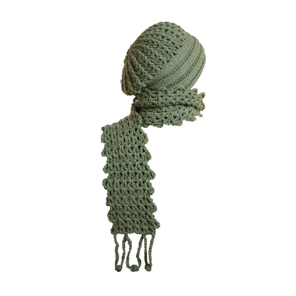 Price and Buy Women’s Knitted Hat and Scarf Set Model Samin - Image 4