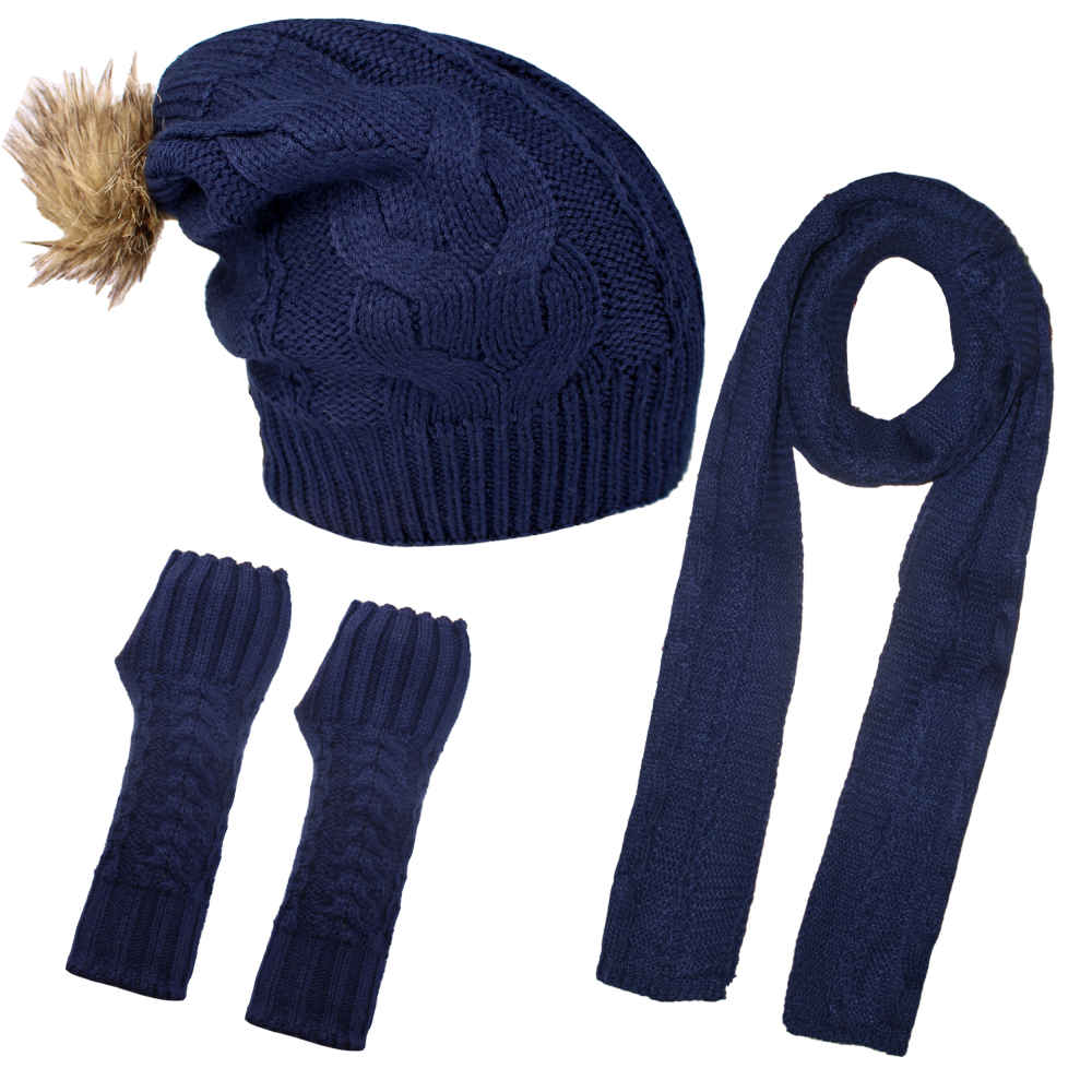 Price and Buy Women’s Knitted Hat and Scarf Set Model Tooran