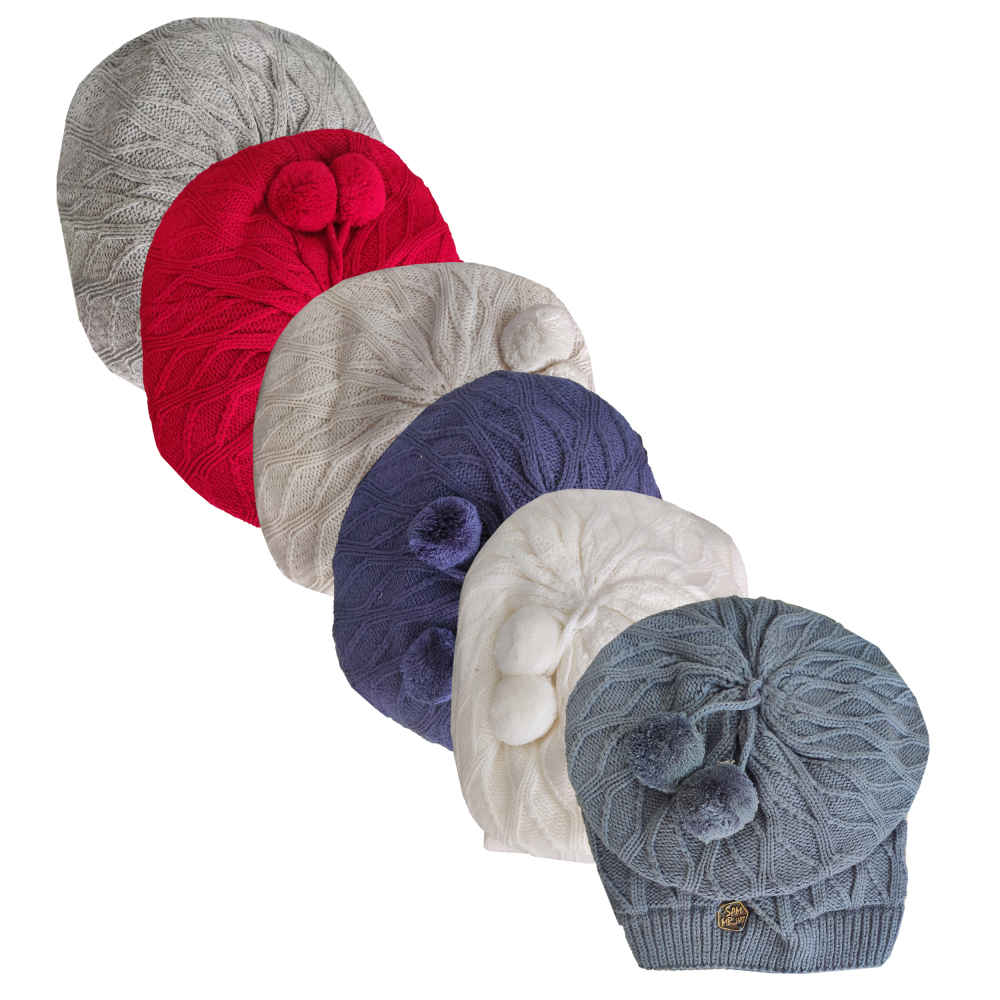Price and Buy Women’s Knitted Hat and Scarf Set Model Zima - Image 3