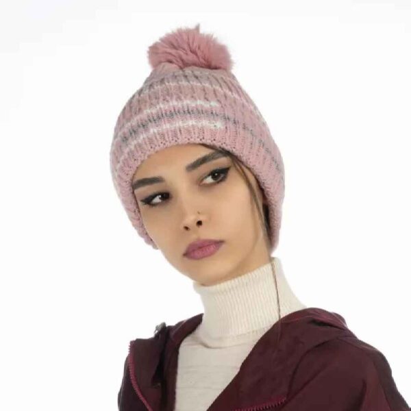 Price and Buy Women’s Knitted Winter Beanie – Model Line_68fe370464f2b.jpeg Price and Buy Women’s Knitted Winter Beanie – Model Line