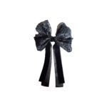 Price and Buy Women’s Lace Hair Clip Bow Black for All Hairstyles