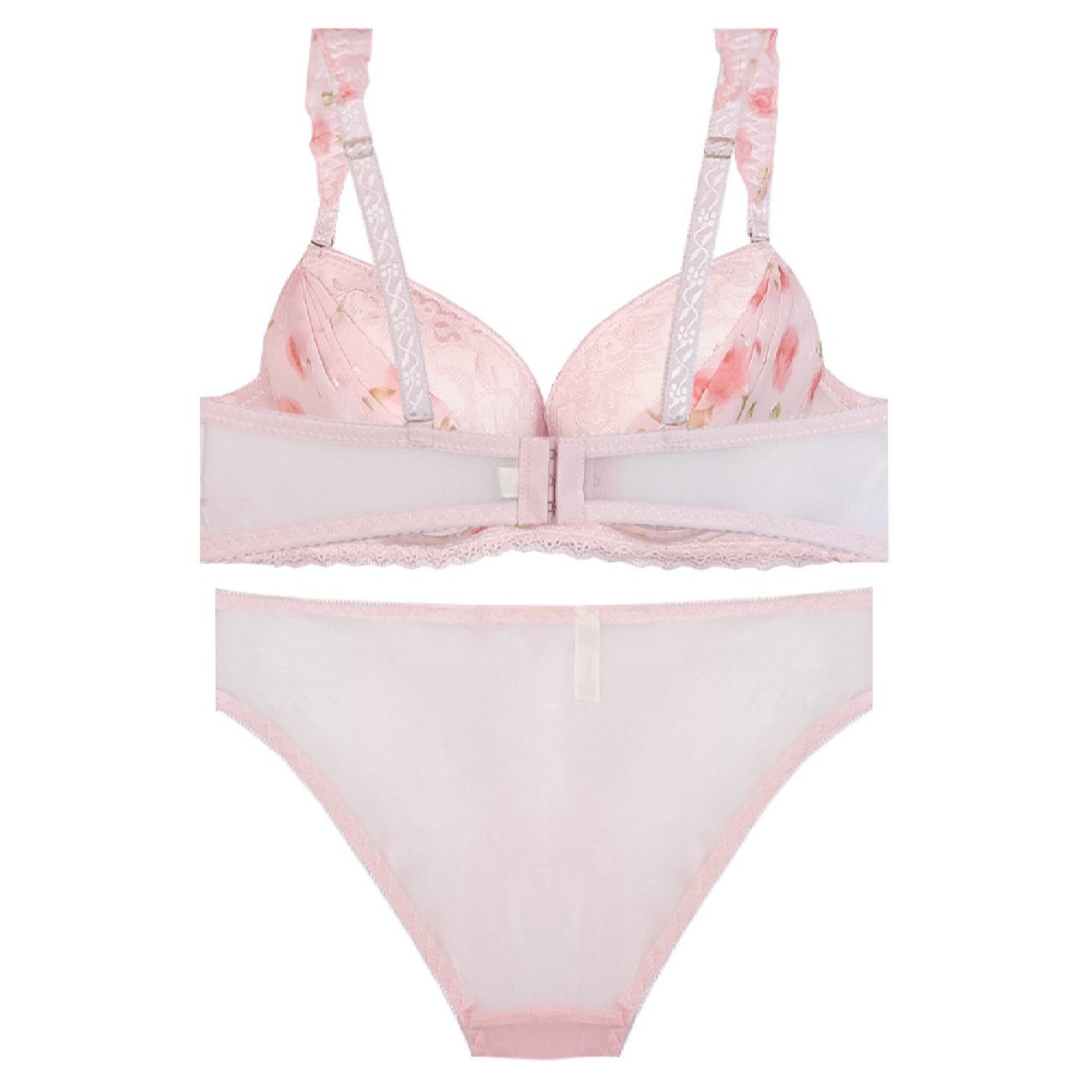 Price and Buy Women’s Lingerie Set Lace Push Up Bra & Thong Guipure - Image 3