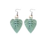 Price and Buy Women’s Macrame Earrings Handmade with Leaf Design