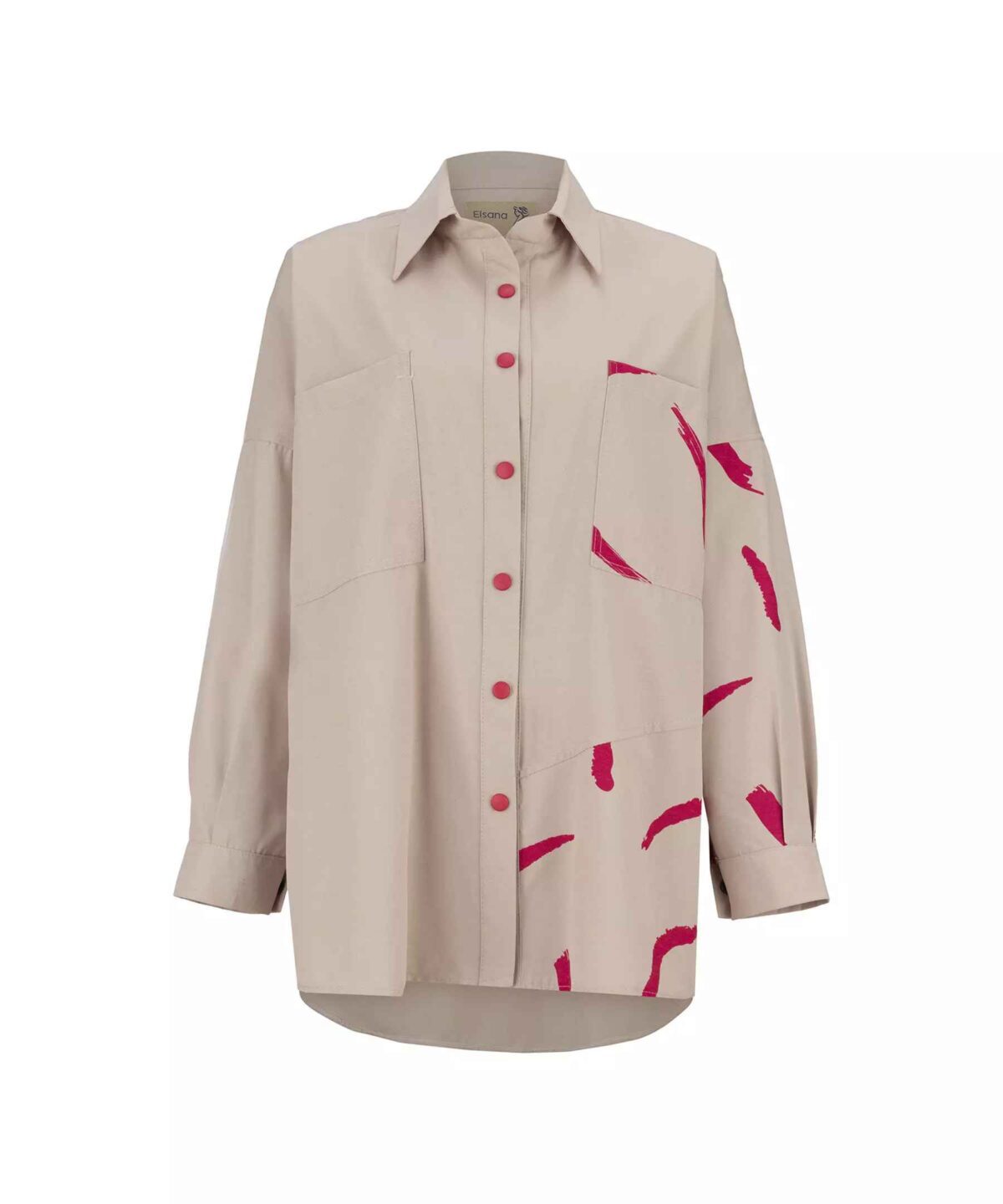 Price and Buy Women’s Manto & Pants Set with Two Pockets on the Chest - Image 4