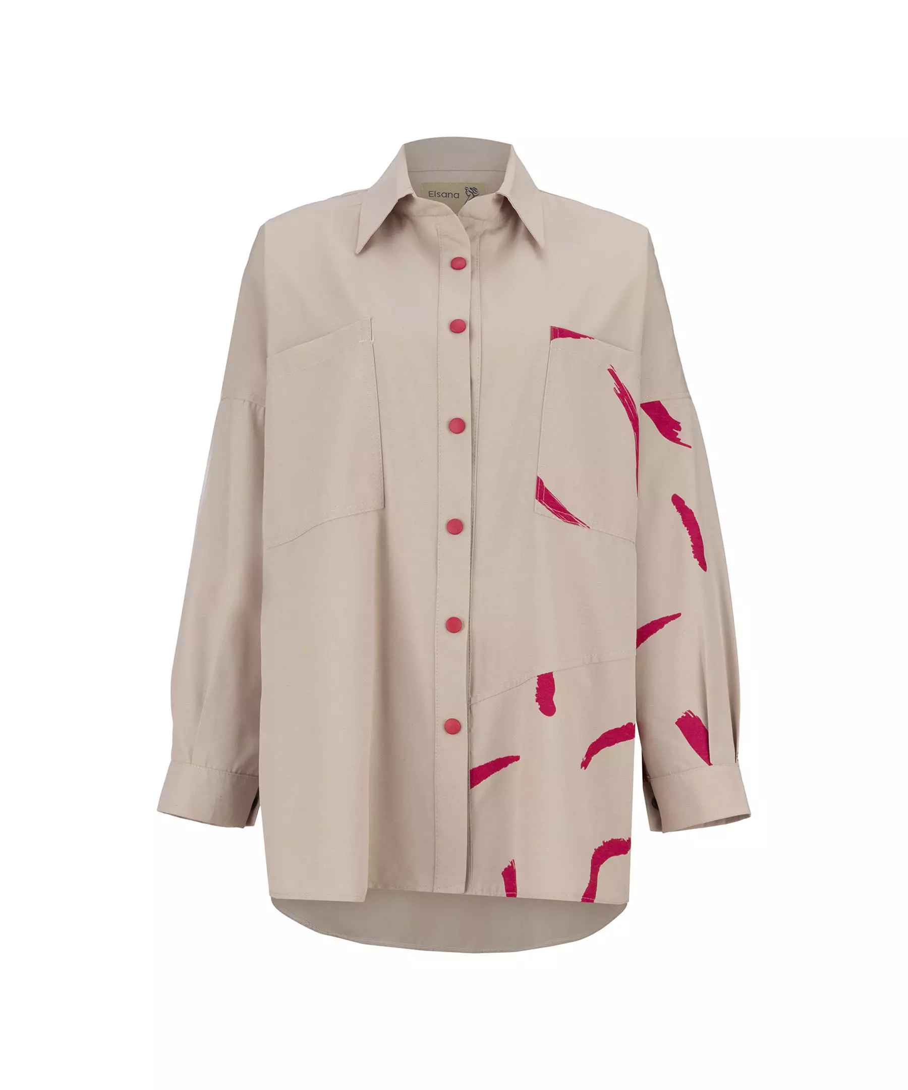 Price and Buy Women’s Manto & Pants Set with Two Pockets on the Chest - Image 4