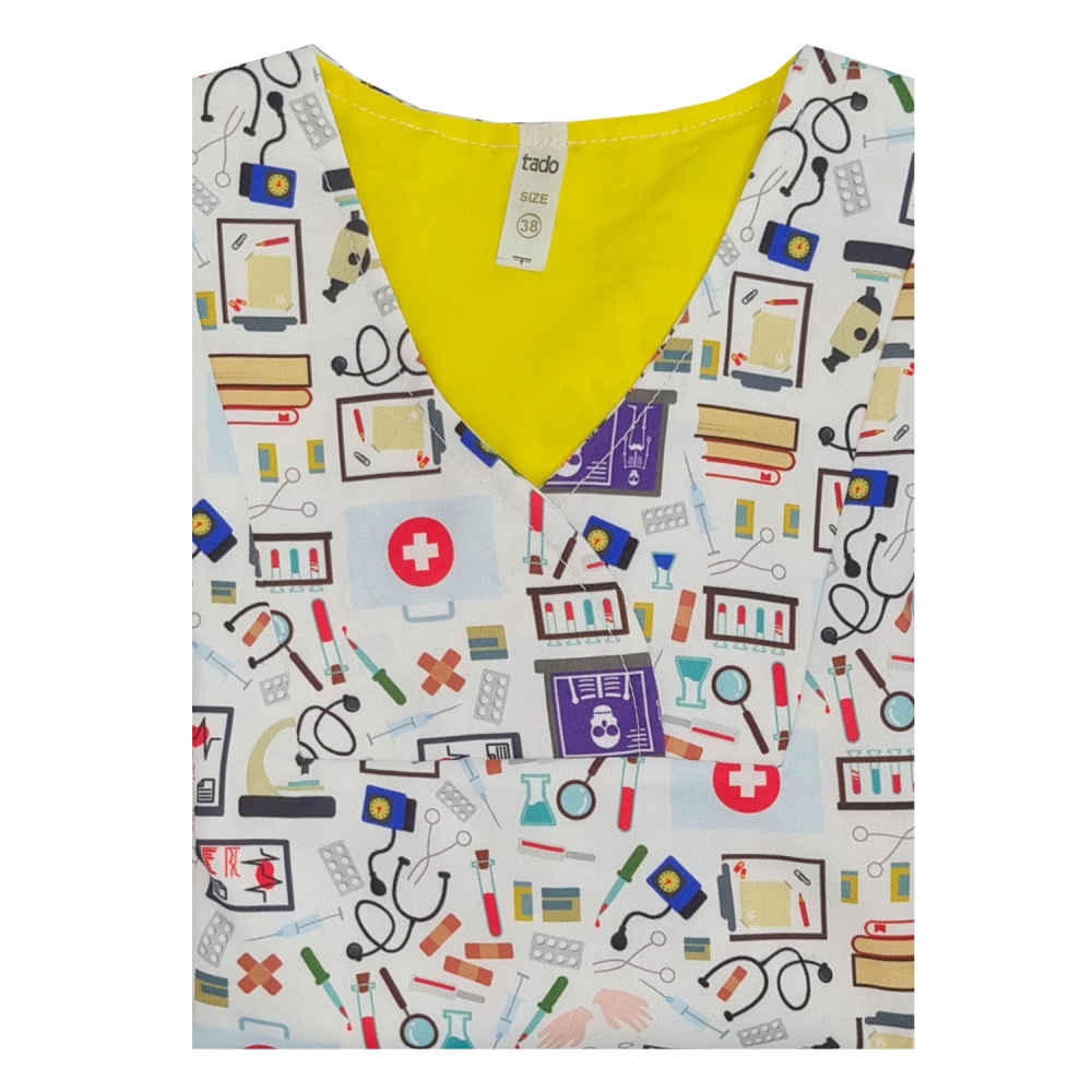 Price and Buy Women’s Medical Scrub Top – Versatile & Comfortable - Image 3