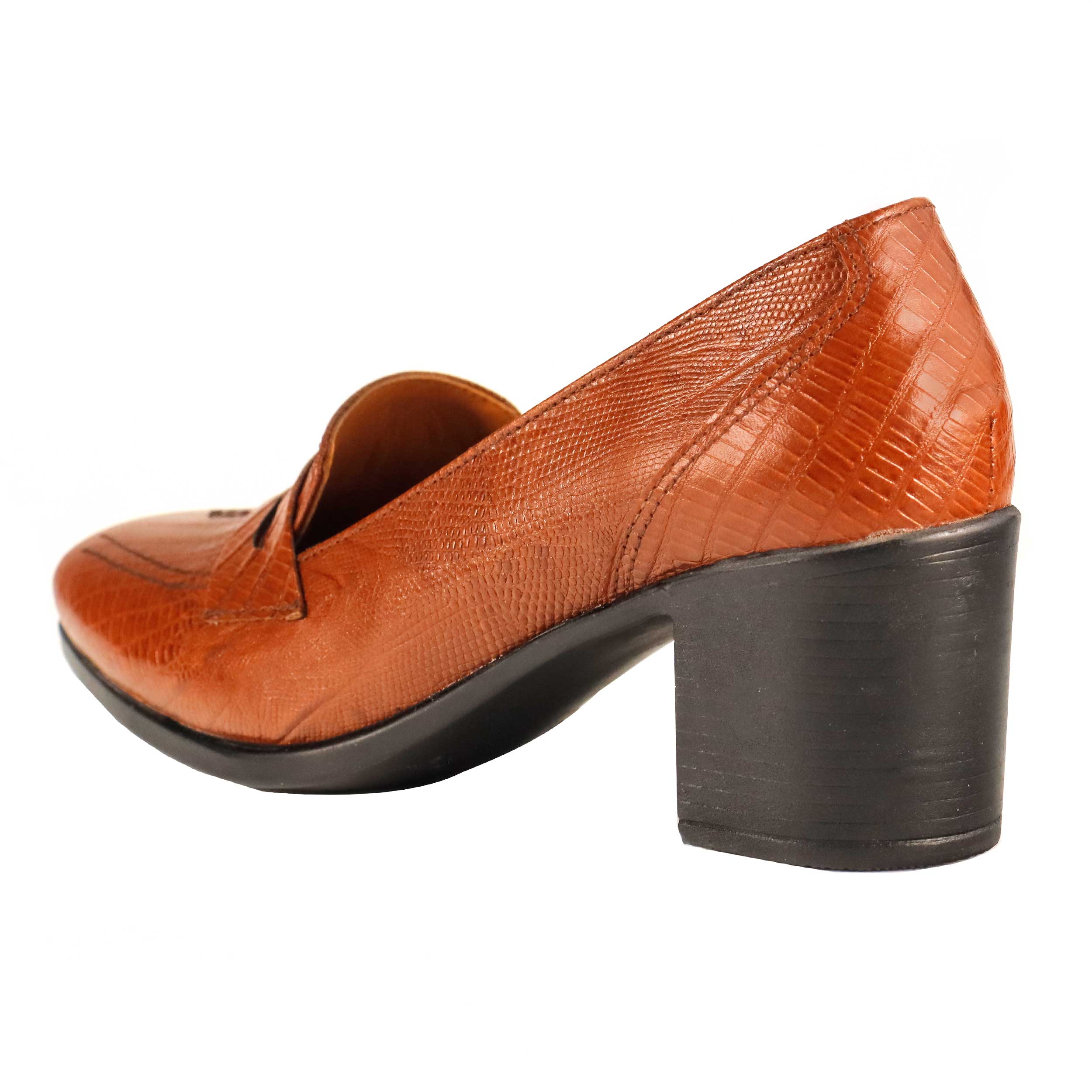 Price and Buy Women’s Natural Leather Heels Shoes for Office - Image 4