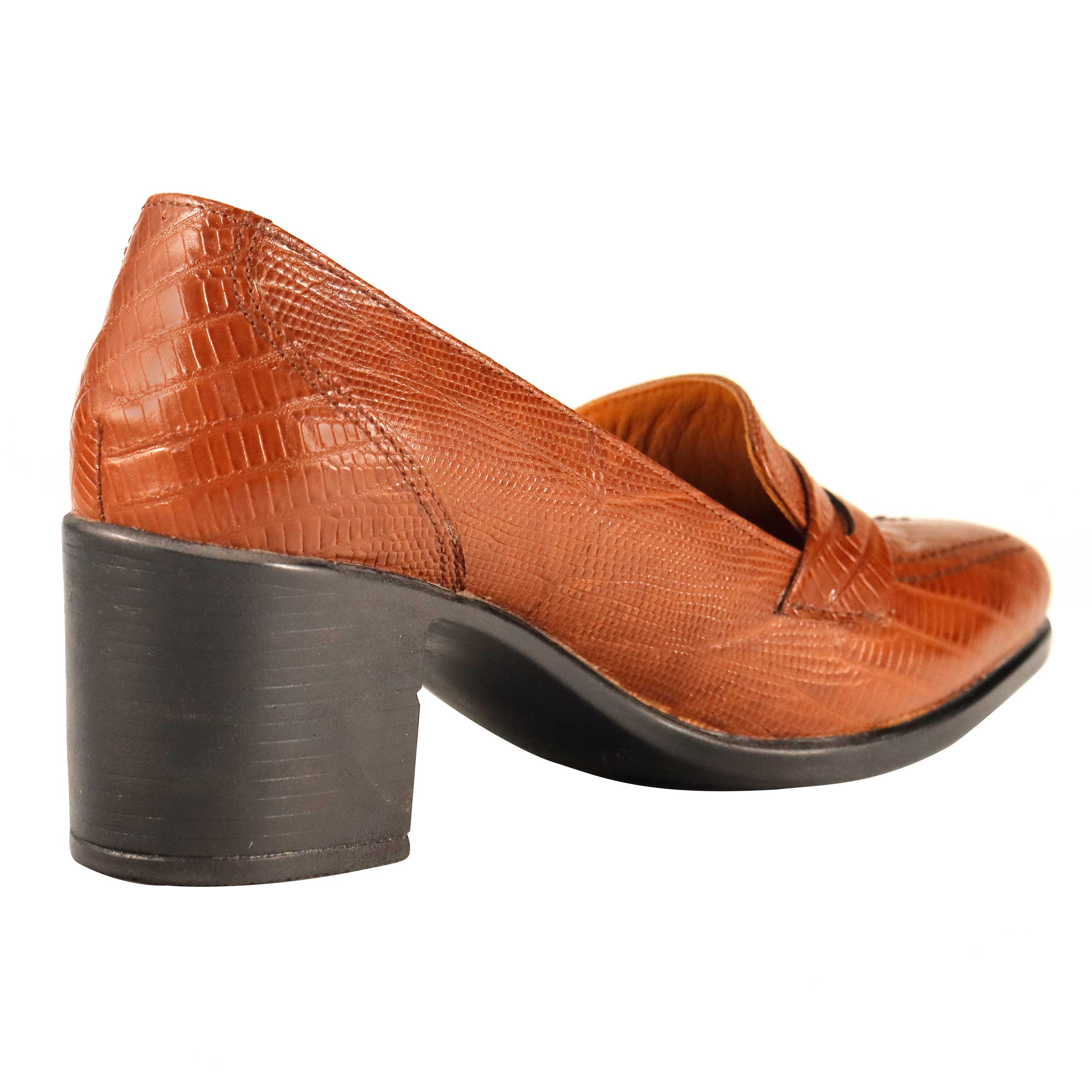 Price and Buy Women’s Natural Leather Heels Shoes for Office - Image 5