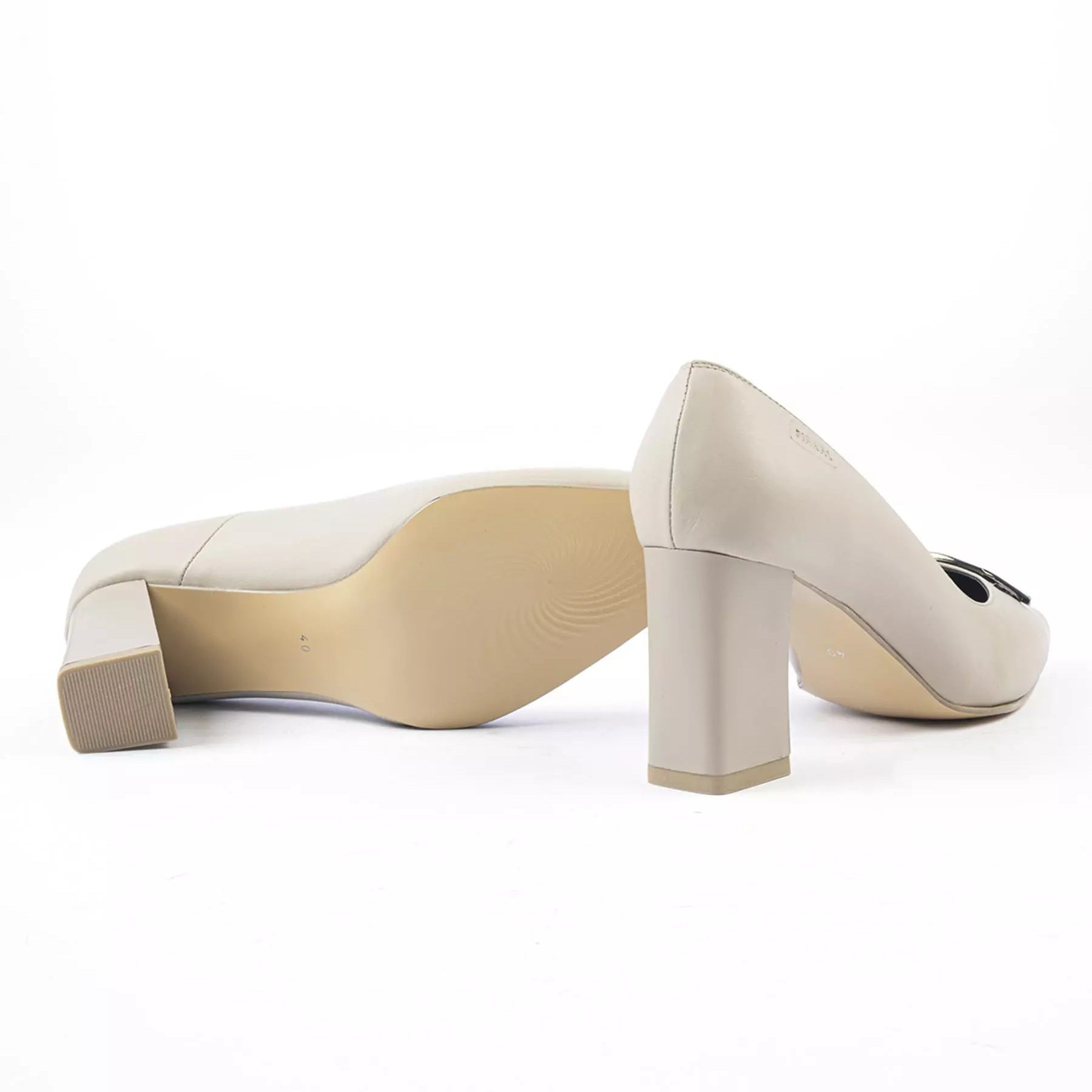 Price and Buy Women’s Natural Leather Pump Heels Shoes Model Palina - Image 5