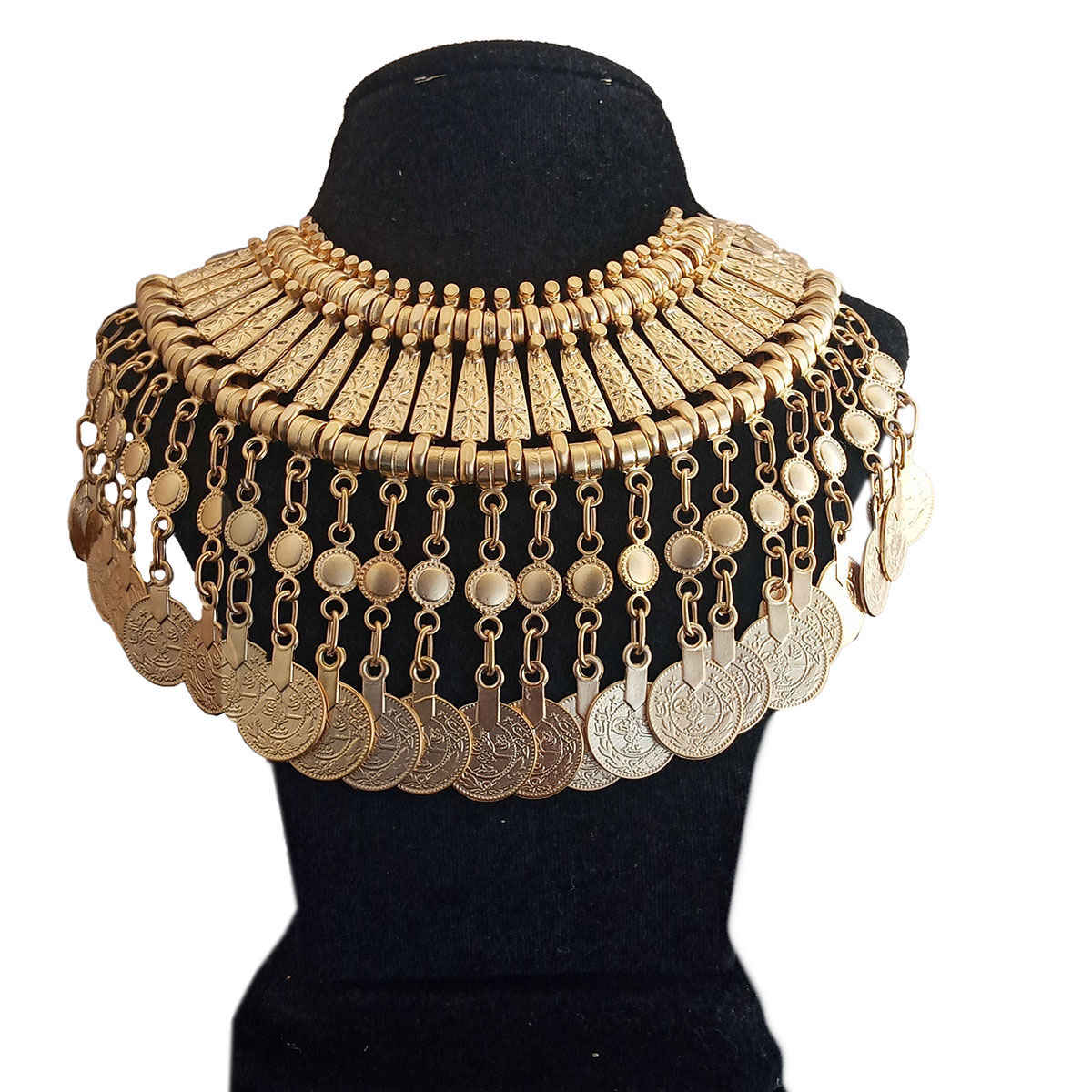 Price and Buy Women’s Ottoman Coin Choker Necklace