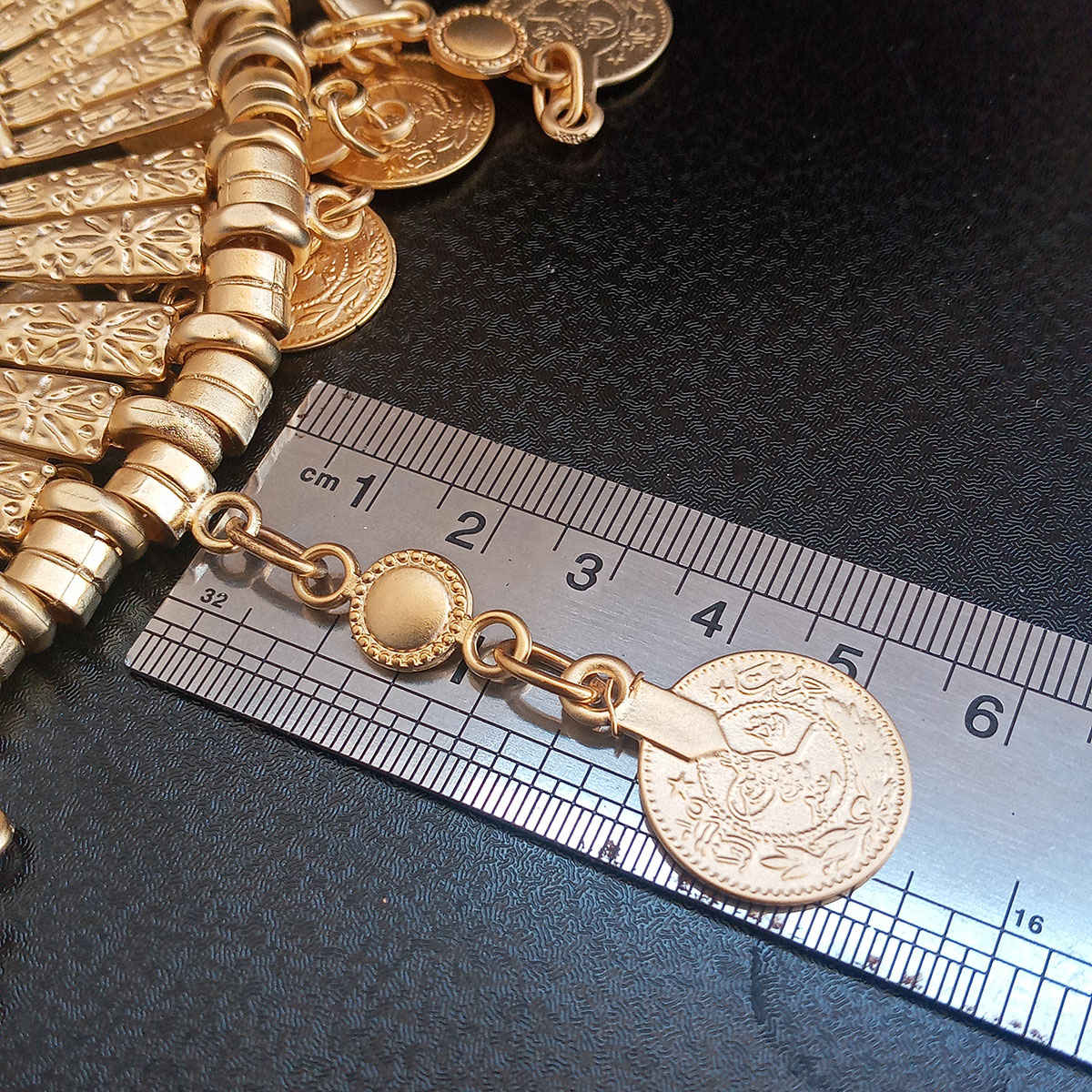 Price and Buy Women’s Ottoman Coin Choker Necklace - Image 5