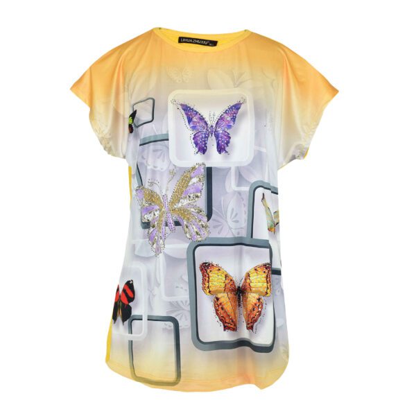 Price and Buy Women’s Short Sleeve Cotton Shirt with Butterfly Design_690020fb1790c.jpeg Price and Buy Women’s Short Sleeve Cotton Shirt with Butterfly Design
