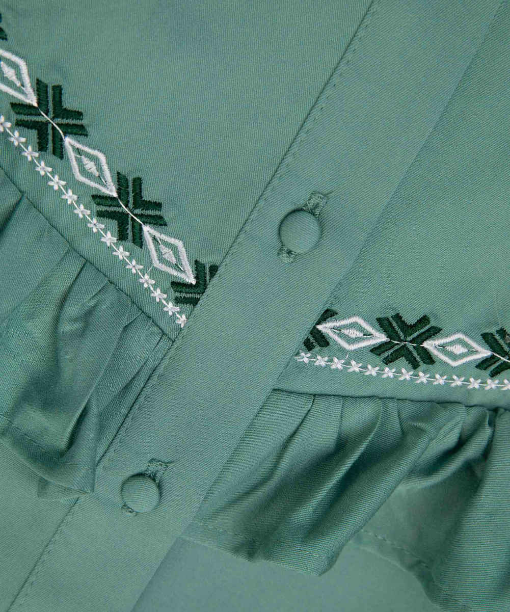 Price and Buy Women’s Short Sleeve Embroidered Shirt Bornos - Image 6