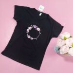 Price and Buy Women’s Short Sleeve Shirt with Intricate Hand Embroidery for a Stylish and Elegant Look