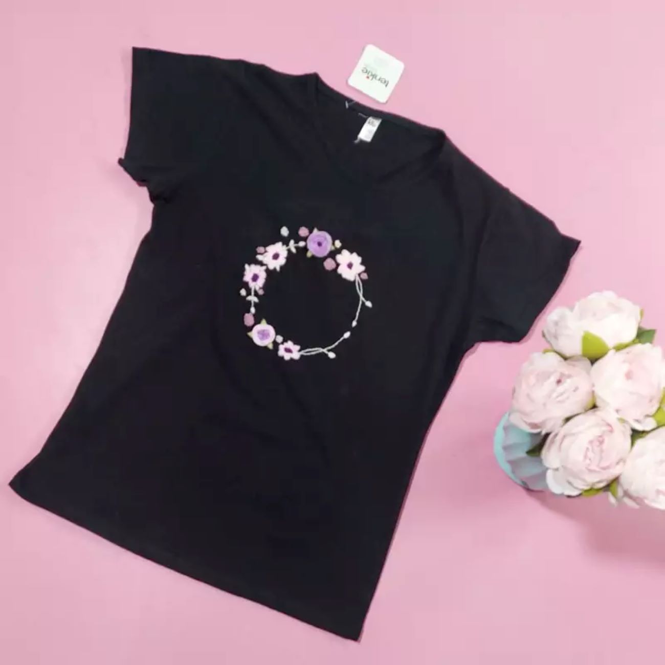 Price and Buy Women’s Short Sleeve Shirt with Intricate Hand Embroidery for a Stylish and Elegant Look_6901e3357420b.jpeg Price and Buy Women’s Short Sleeve Shirt with Intricate Hand Embroidery for a Stylish and Elegant Look - Image 1