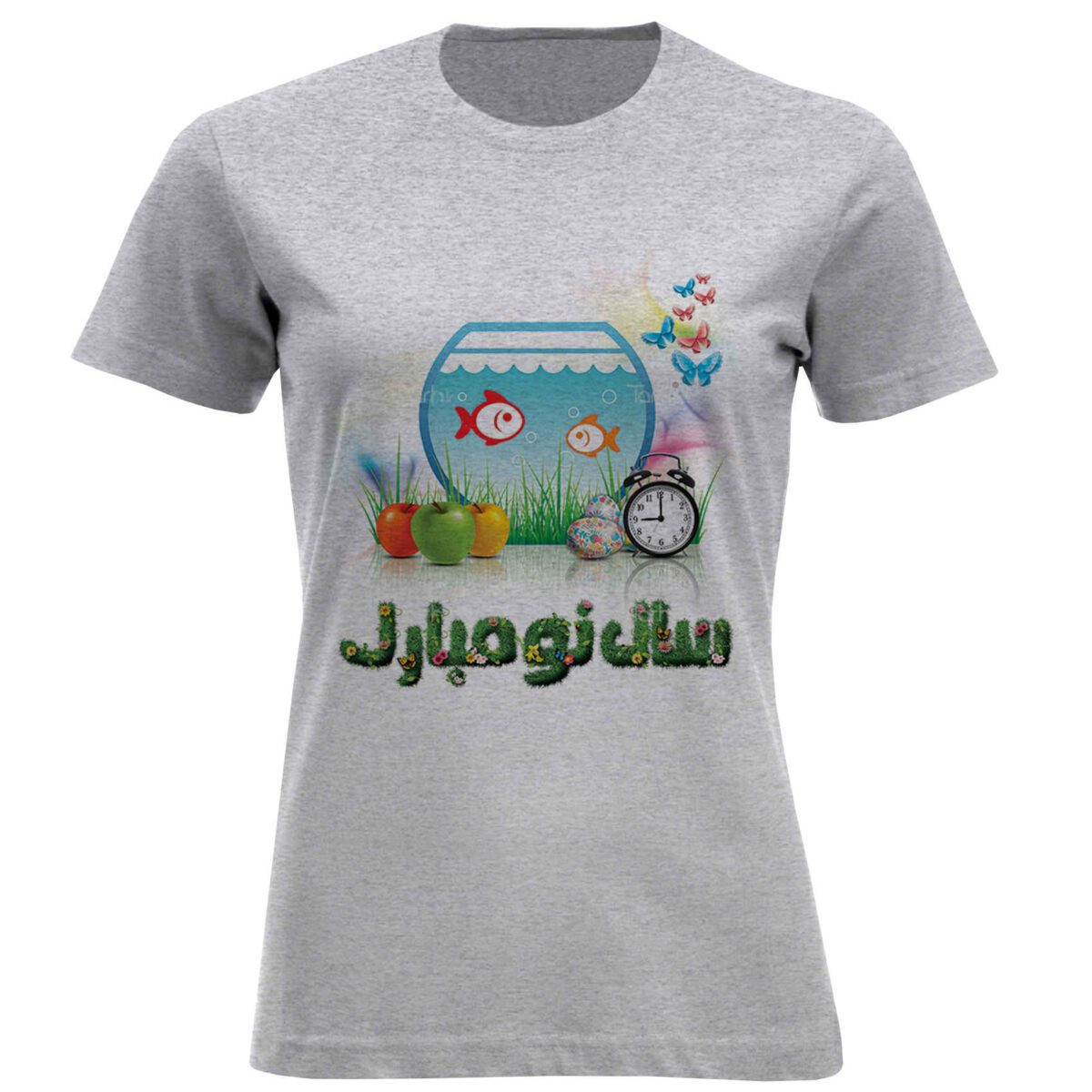 Price and Buy Women’s Short Sleeve T-Shirt Featuring Haftseen Inspired Print – Cultural Celebration
