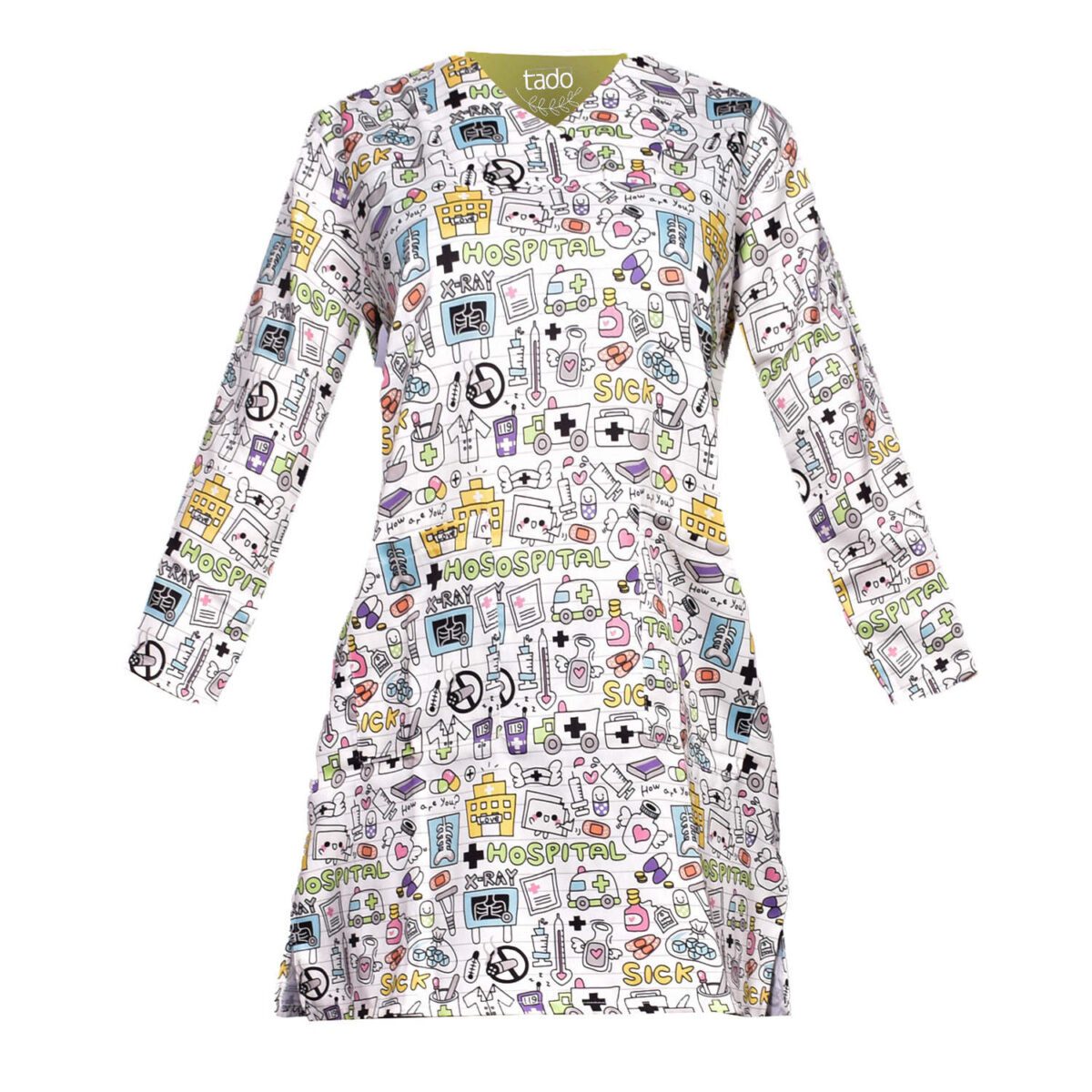Price and Buy Women’s Stretchy Medical Scrub Uniform – Comfortable & Flexible