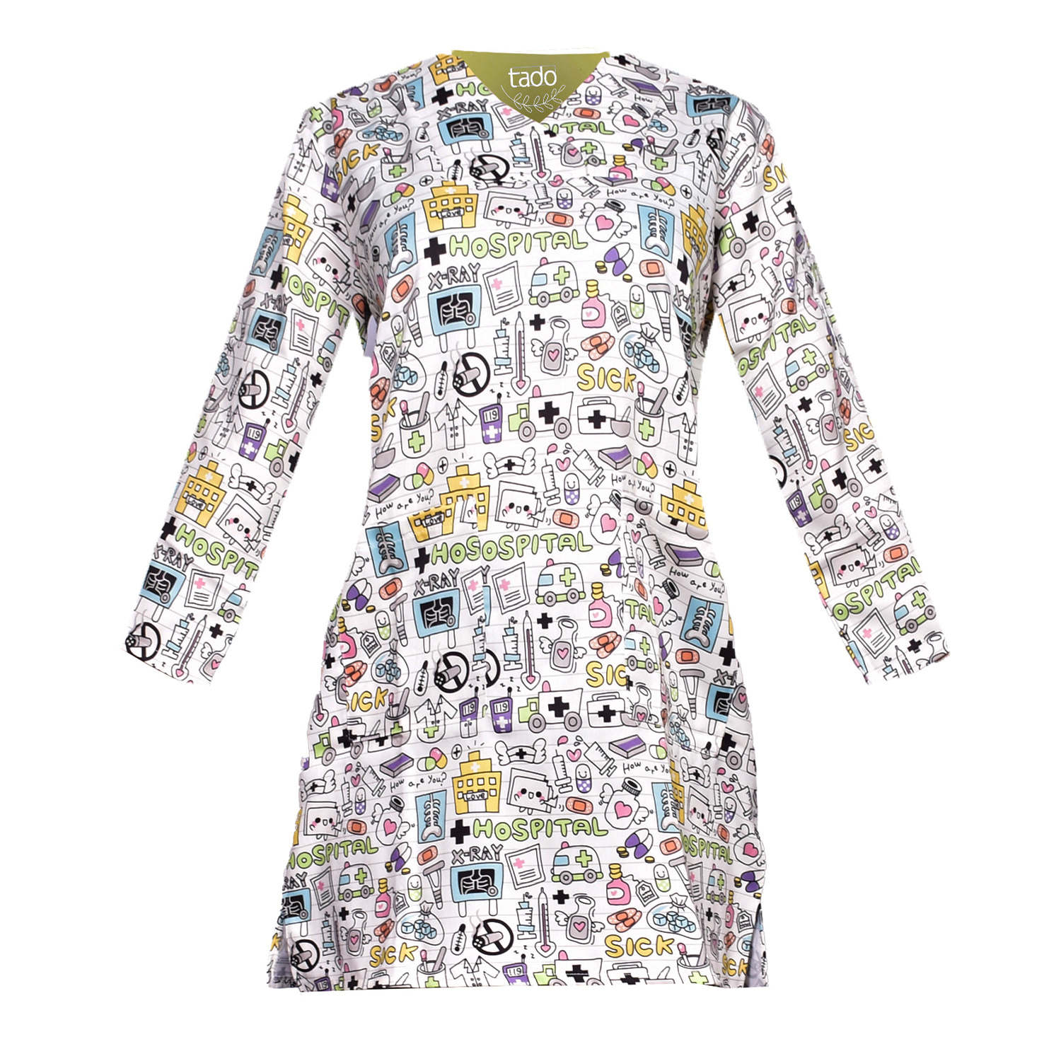 Price and Buy Women’s Stretchy Medical Scrub Uniform – Comfortable & Flexible
