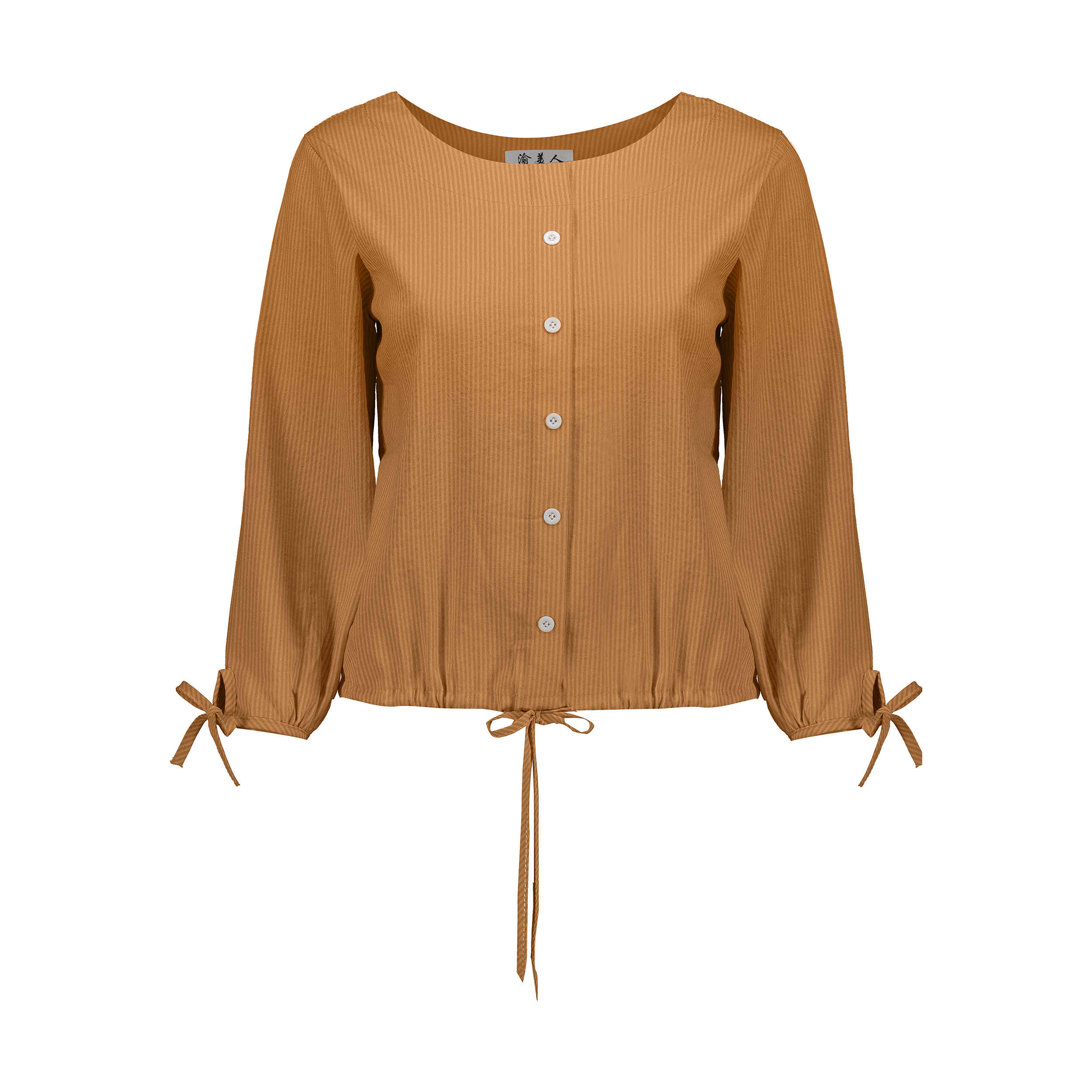 Price and Buy Women’s Three Quarter Sleeve Blouse in Goldenrod