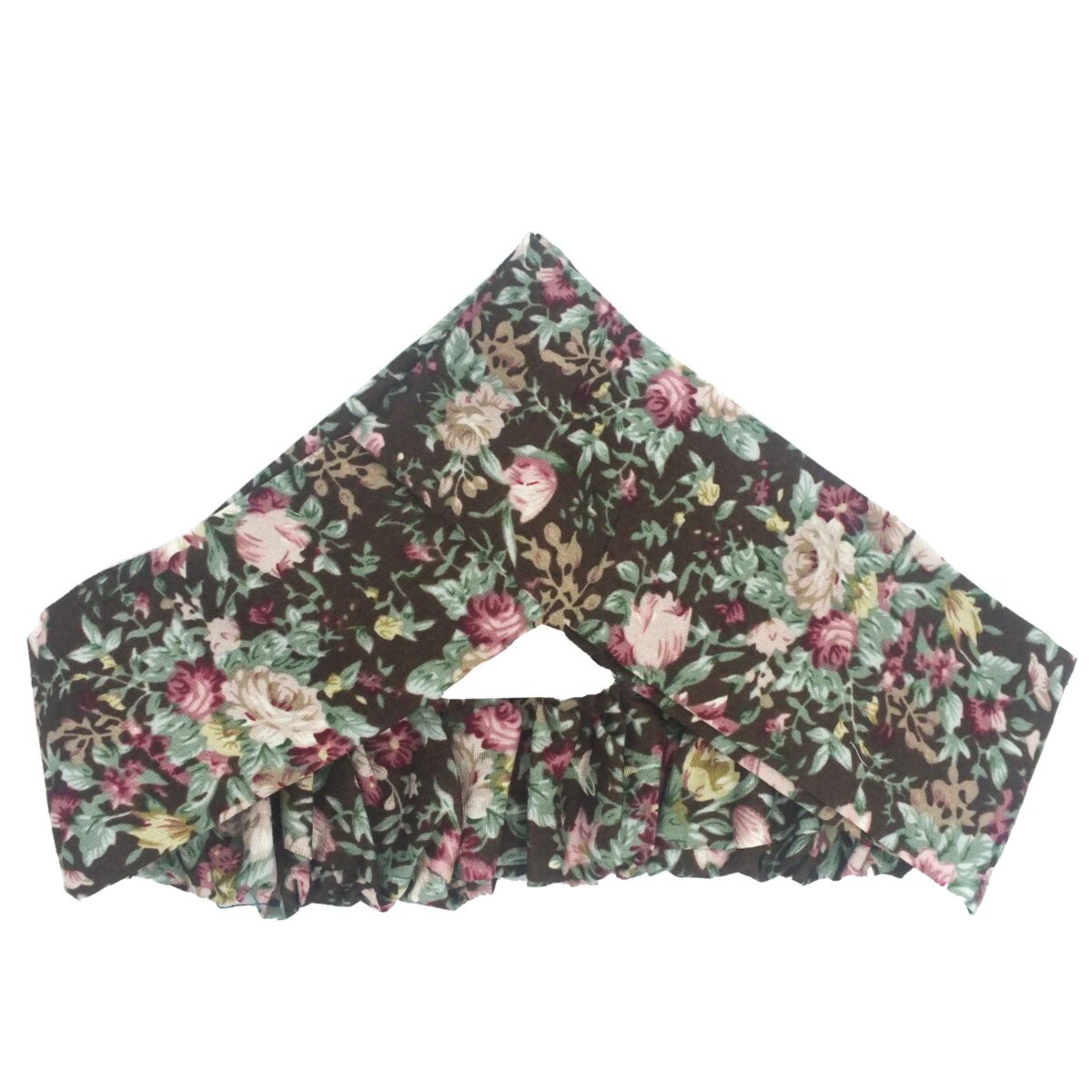 Price and Buy Women’s Twisted Cross Headband & Earrings Set Botanical Pattern - Image 4