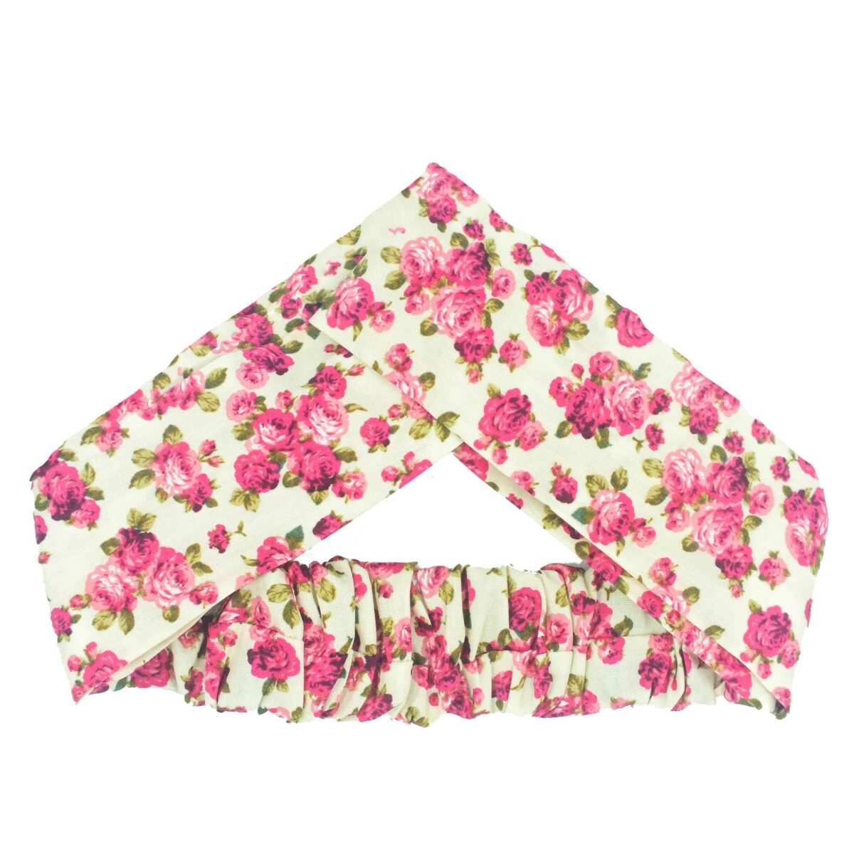 Price and Buy Women’s Twisted Cross Headband & Earrings Set Cream & Pink - Image 4