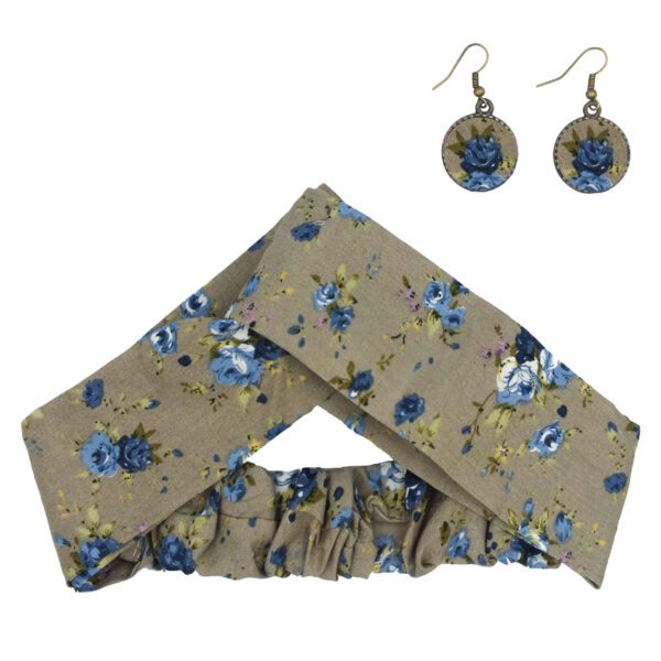 Price and Buy Women’s Twisted Cross Headband & Earrings Set Floral Gray_68febd2354995.jpeg Price and Buy Women’s Twisted Cross Headband & Earrings Set Floral Gray
