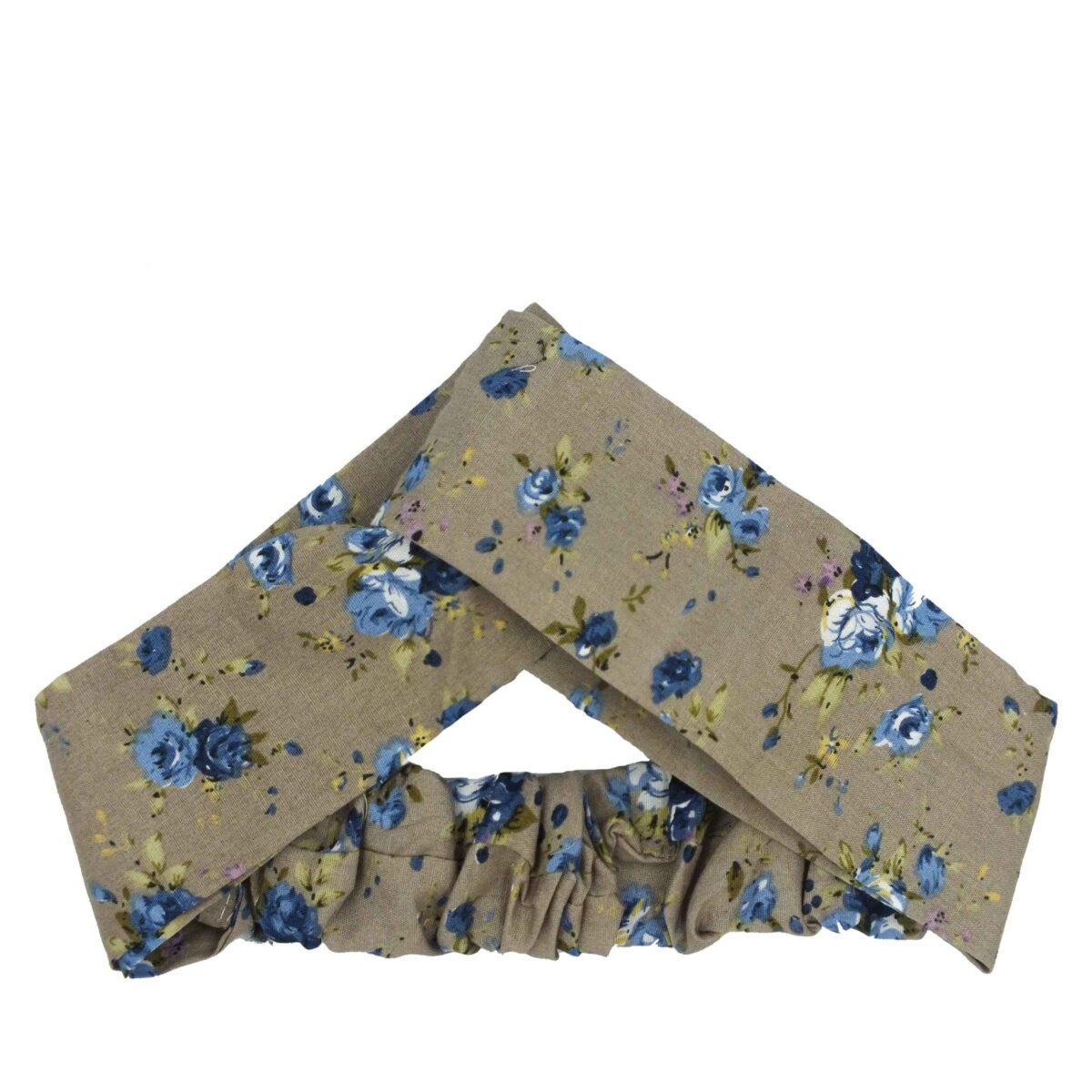 Price and Buy Women’s Twisted Cross Headband & Earrings Set Floral Gray - Image 3