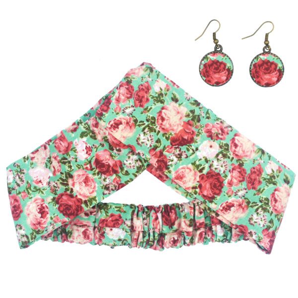 Price and Buy Women’s Twisted Cross Headband & Earrings Set Floral Light Green_68febdad7cfba.jpeg Price and Buy Women’s Twisted Cross Headband & Earrings Set Floral Light Green