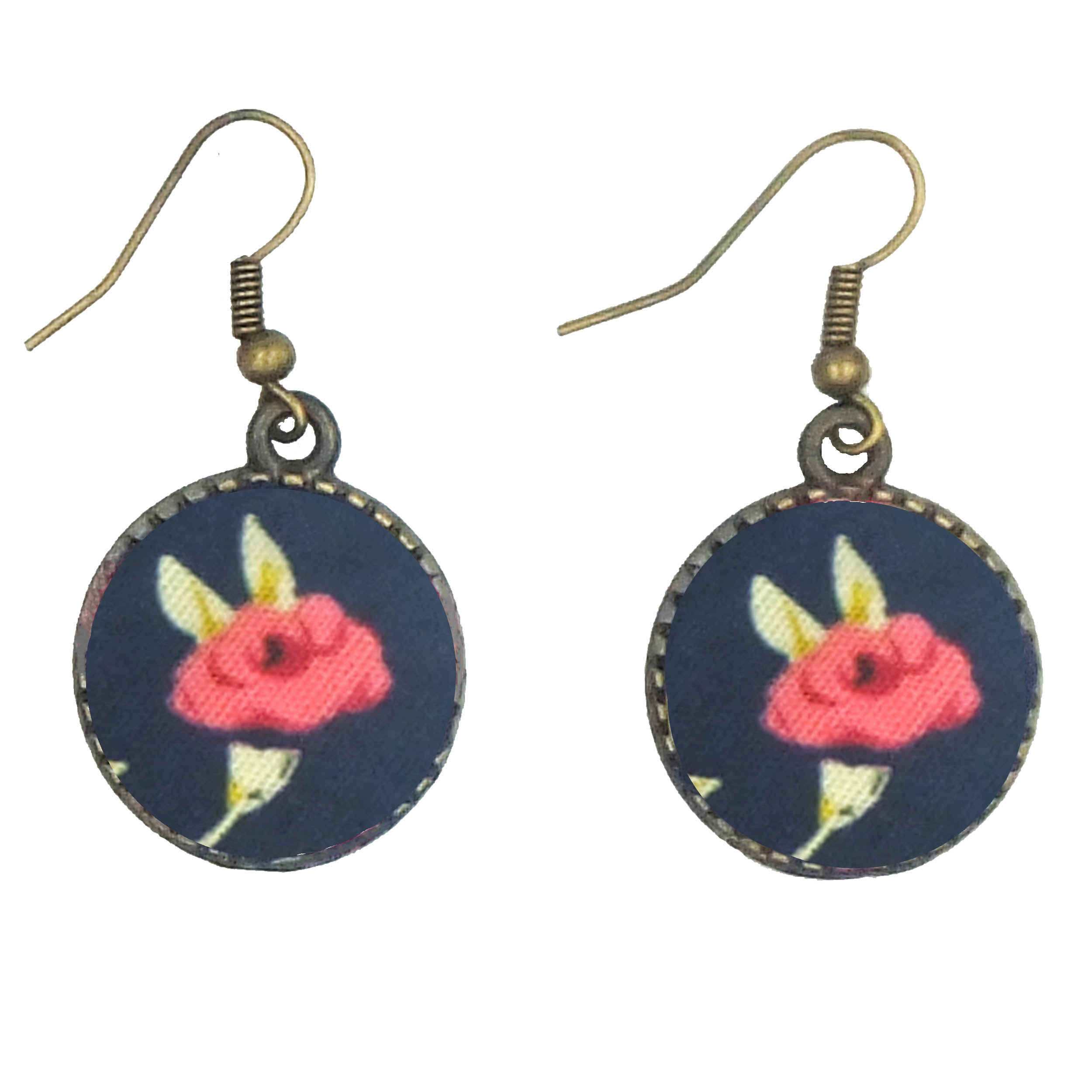 Price and Buy Women’s Twisted Cross Headband & Earrings Set Flowers - Image 3