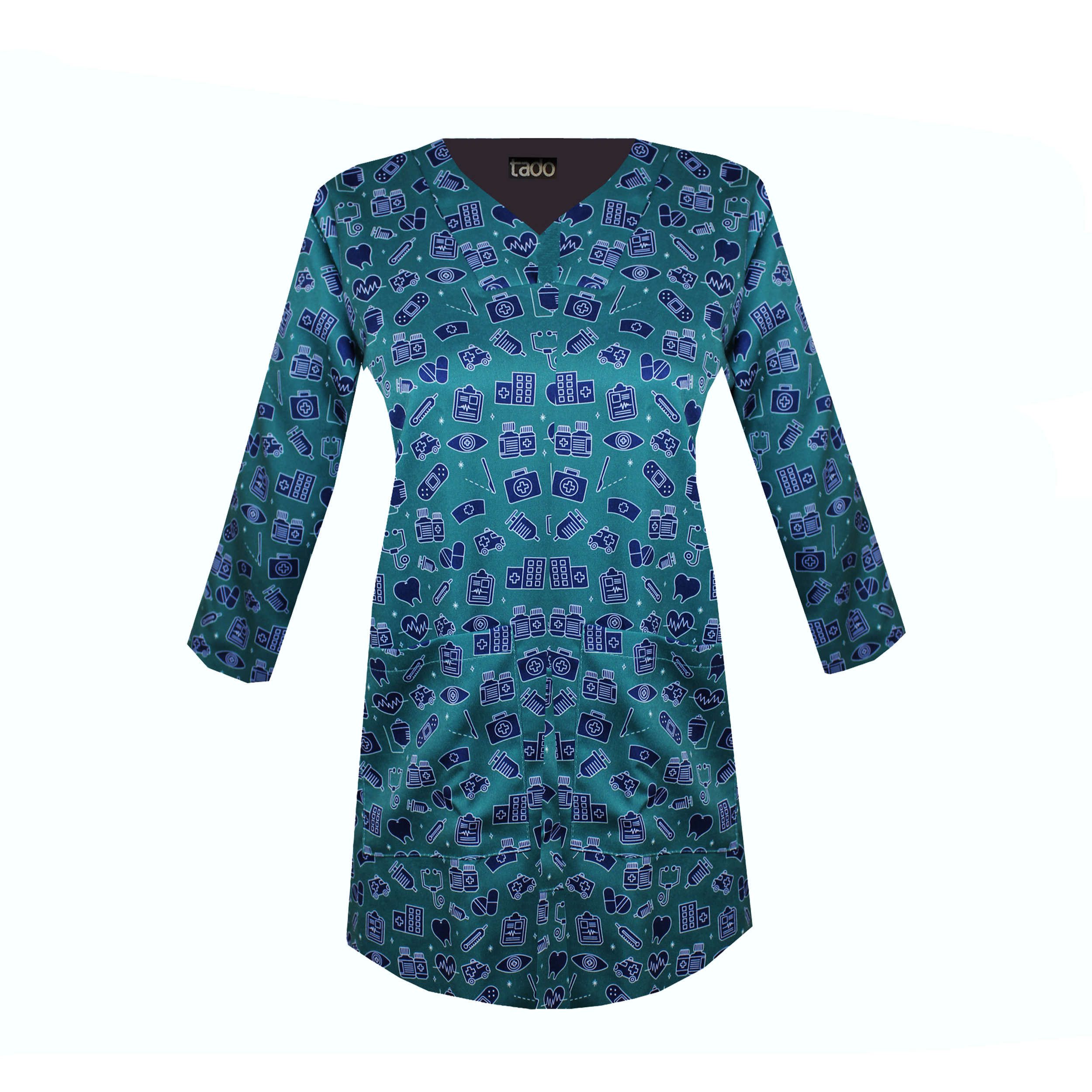 Price and Buy Women’s V-Neck Medical Scrub Uniform – Sleek & Versatile
