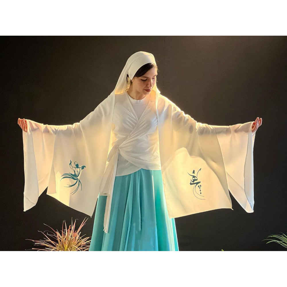 Price and Buy Women’s Whirling Dervish Dancing Costume Set – Traditional & Timeless - Image 4