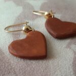 Price and Buy Women’s Wooden Earrings Handcrafted with Heart Design