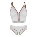 Price and Buy Women’s Workout Bra and Panty Set – Model 36048 in White