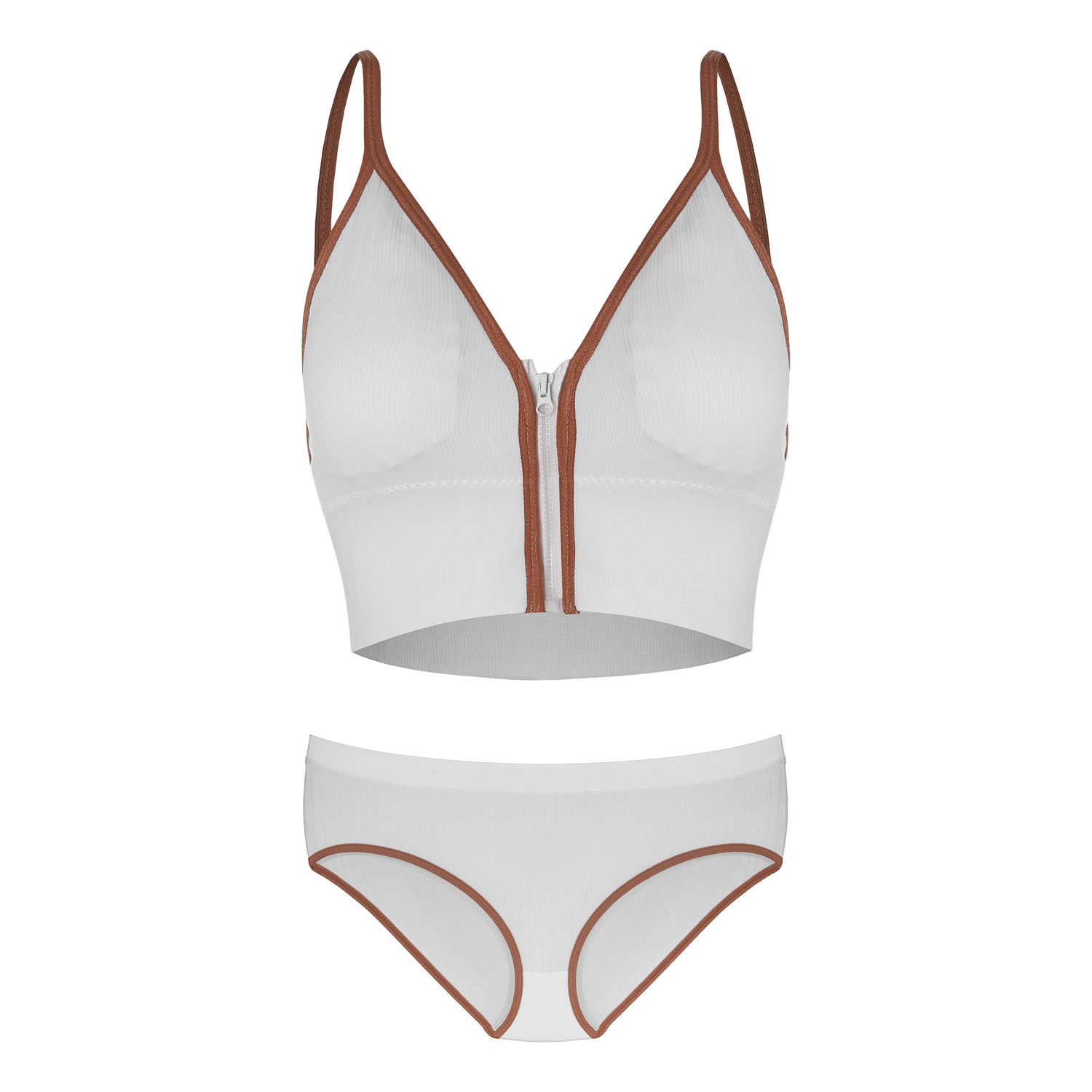 Price and Buy Women’s Workout Bra and Panty Set – Model 36048 in White_6903166284711.jpeg Price and Buy Women’s Workout Bra and Panty Set – Model 36048 in White - Image 1