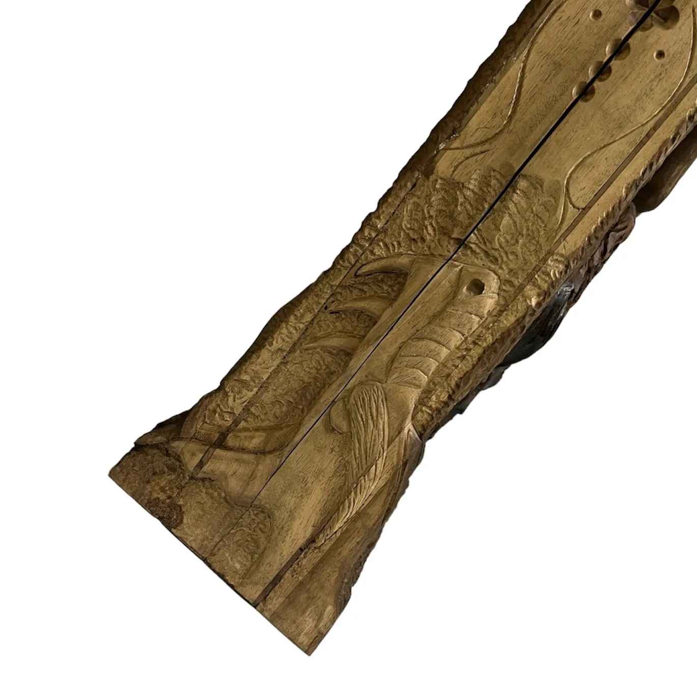 Price and Buy Wood Carved Backgammon Board Handcrafted Shahname Rostam Battle - Image 4