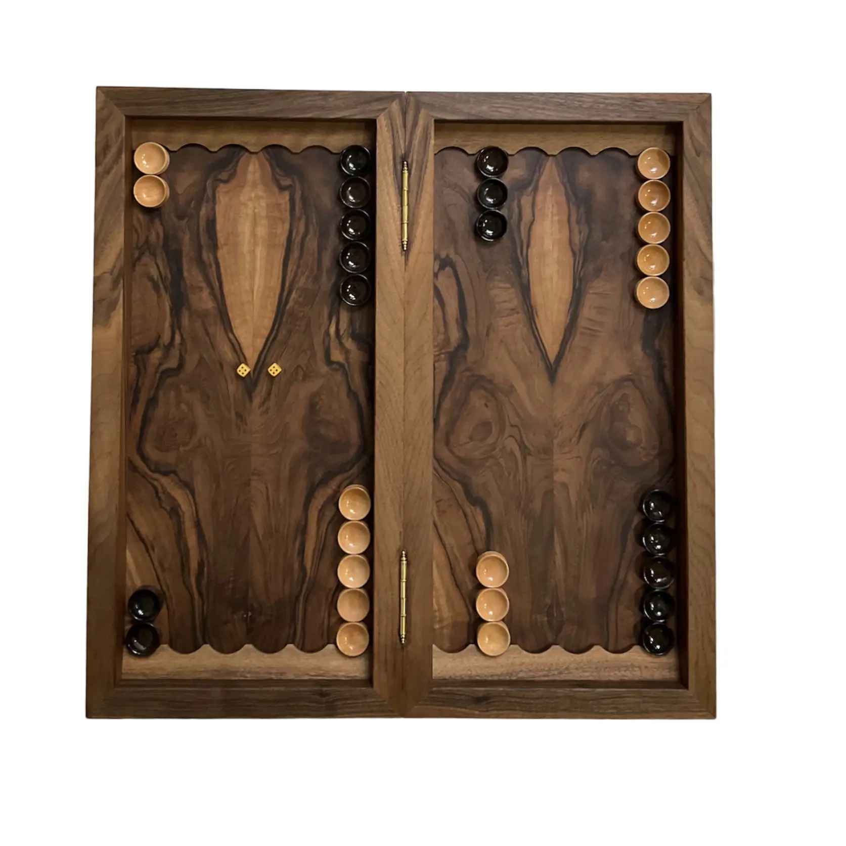 Price and Buy Wood Carved Backgammon Board Handcrafted with Persian Heritage Farahvahar - Image 3