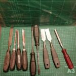 Price and Buy Wood Carving Gouge Set, 12 Different Styles – Flat, V, Spoon, Bent with Leather Case
