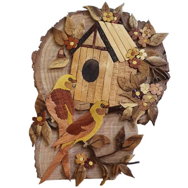 Price and Buy Wood Mosaic Wall Art Frame Model Bird_68fa1fa46cdd0.jpeg Price and Buy Wood Mosaic Wall Art Frame Model Bird