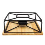 Price and Buy Wood & Stainless Steel Teapot Warmer – Maintains the Perfect Temperature for Tea and Coffee
