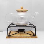 Price and Buy Wood & Stainless Steel Teapot Warmer – Maintains the Perfect Temperature for Tea and Coffee - Image 4