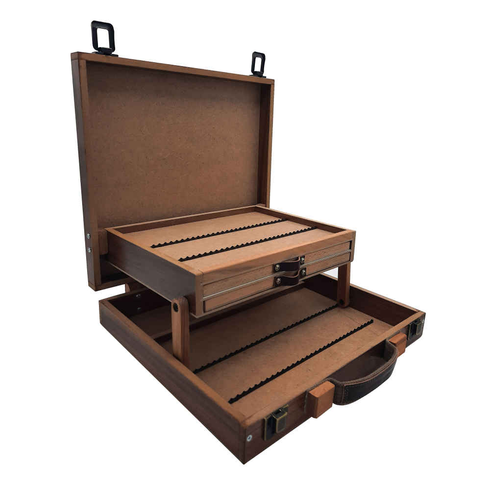 Price and Buy Wooden 120-Color Pencil Case with Drawer – Salva Design for Artists