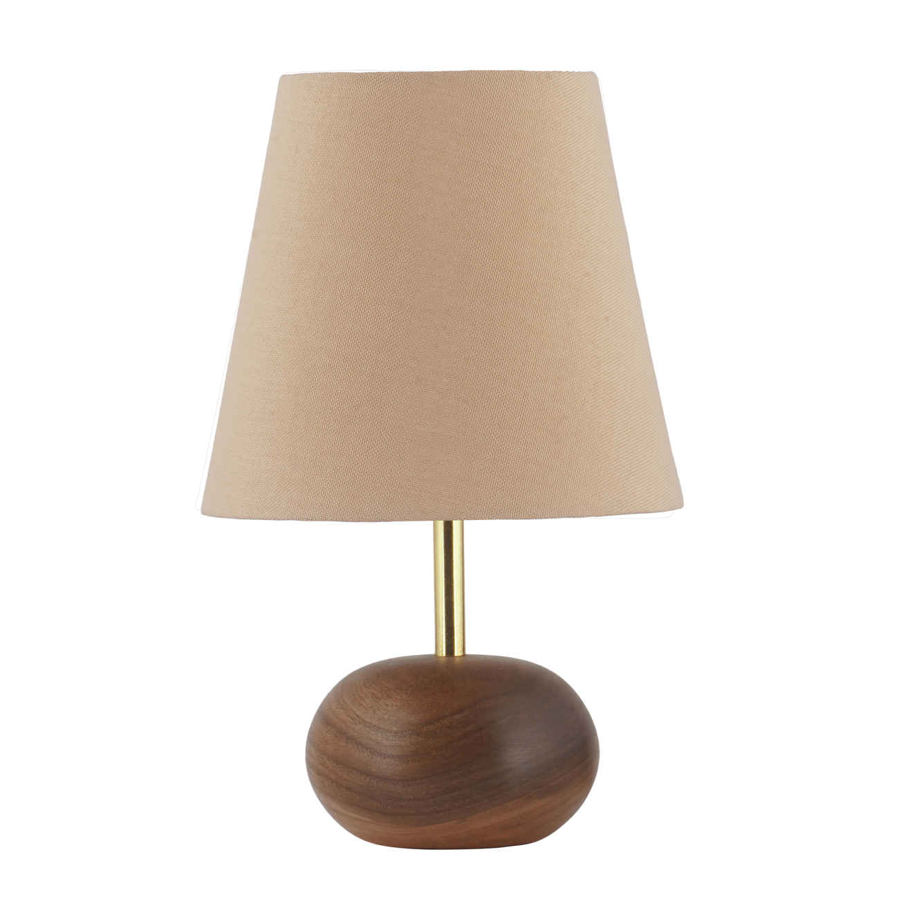 Price and Buy Wooden Accent Table Lamp With Fabric Shade in Cream_690095e3c4431.jpeg Price and Buy Wooden Accent Table Lamp With Fabric Shade in Cream - Image 1