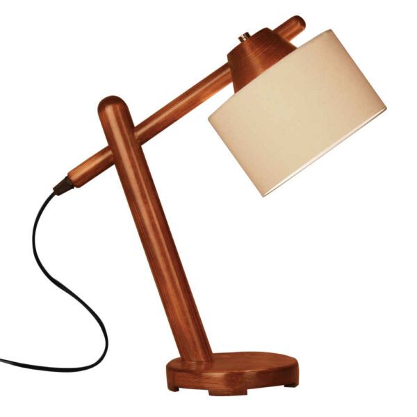 Price and Buy Wooden Adjustable Desk Lamp Handcrafted N30