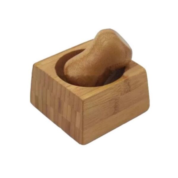 Price and Buy Wooden Bamboo Mortar & Pestle Set Handcrafted for Kitchen_68ffe309e131e.jpeg Price and Buy Wooden Bamboo Mortar & Pestle Set Handcrafted for Kitchen