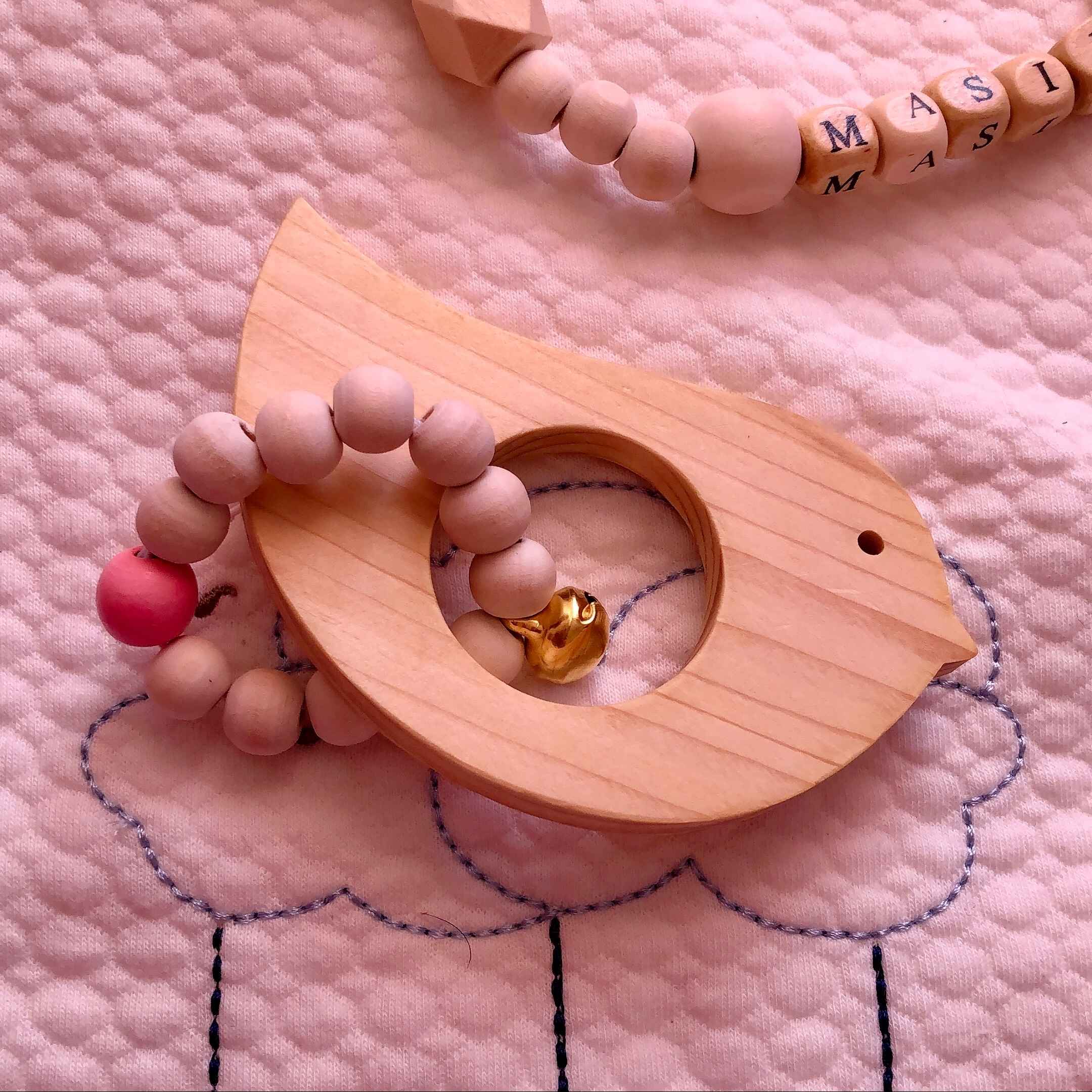 Price and Buy Wooden Beaded Baby Rattle – Suitable for Early Motor Skill Growth_6902cf433539b.jpeg Price and Buy Wooden Beaded Baby Rattle – Suitable for Early Motor Skill Growth - Image 1