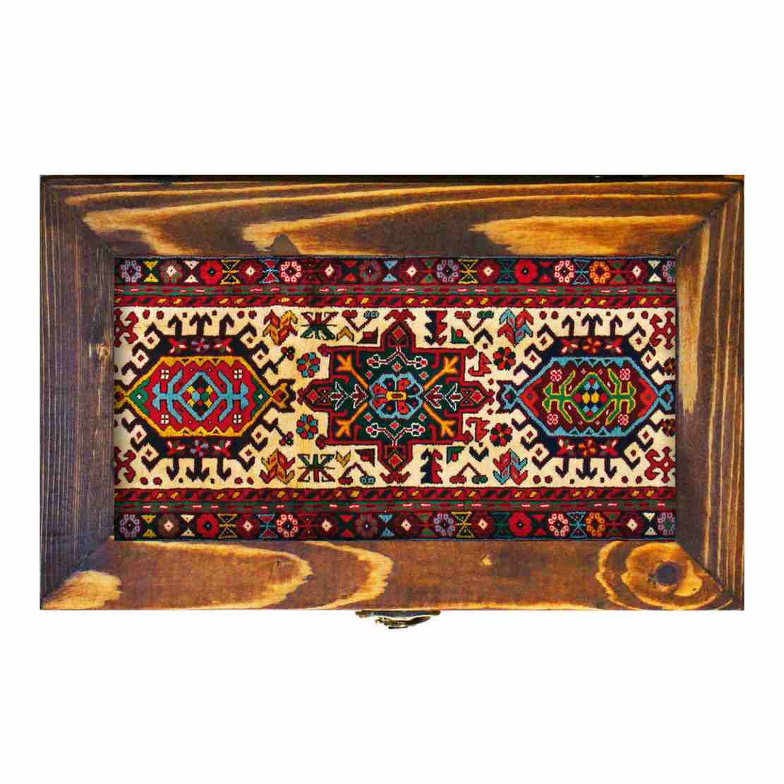 Price and Buy Wooden Box for Gift Giving with Persian Inspired Pattern Carpet - Image 3
