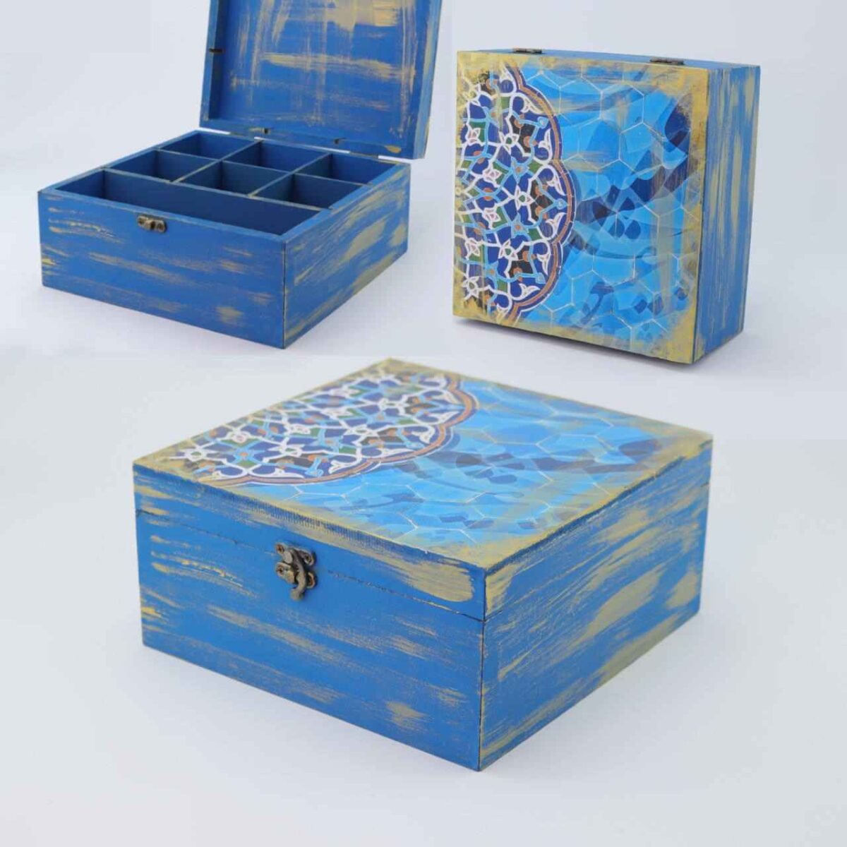 Price and Buy Wooden Box for Gift Giving with Persian Inspired Pattern Kashia - Image 3