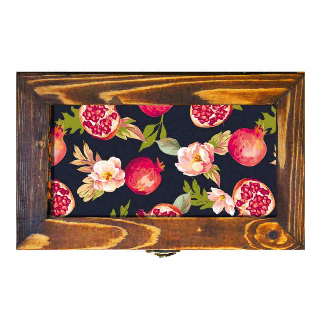 Price and Buy Wooden Box for Gift Giving with Persian Inspired Pattern Pomegranate - Image 3