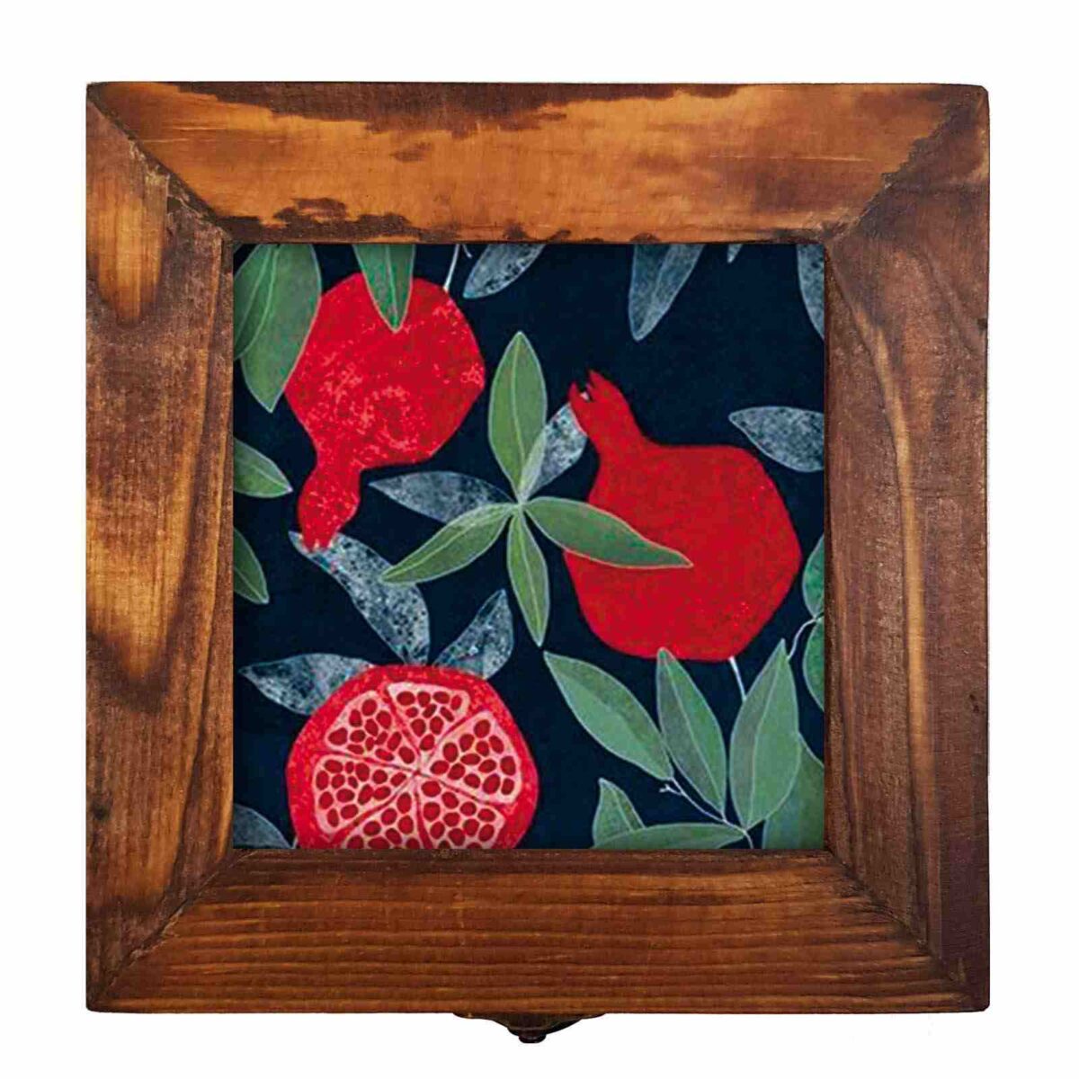 Price and Buy Wooden Box for Gift Giving with Persian Inspired Pattern Pomegranate - Image 3